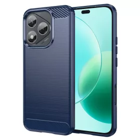 Techsuit - Carbon szilikon tok - Honor 400 Lite - Kék