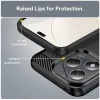 Techsuit - Carbon szilikon tok - Honor 400 Lite - Kék