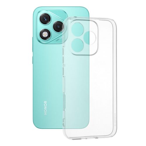 Techsuit - Clear Silicone - Honor 400 Lite - Átlátszó tok