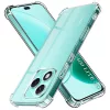 Techsuit - Shockproof Átlátszó Ütésálló Szilikon tok - Honor 400 Lite - Átlátszó