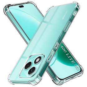   Techsuit - Shockproof Átlátszó Ütésálló Szilikon tok - Honor 400 Lite - Átlátszó