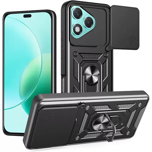 Techsuit - CamShield ütésálló tok - Honor 400 Lite - Fekete