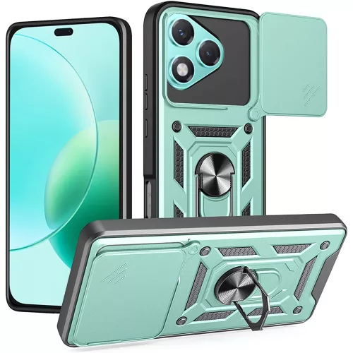 Techsuit - CamShield ütésálló tok - Honor 400 Lite - Zöld