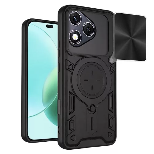 Techsuit - CamGuard Pro tok - Honor 400 Lite - Fekete