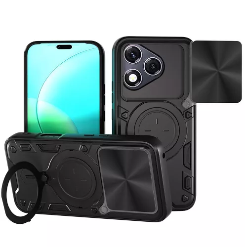 Techsuit - CamGuard Pro tok - Honor 400 Lite - Fekete