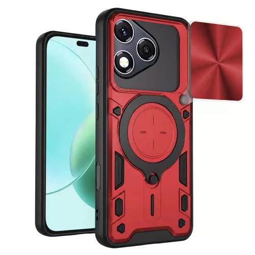 Techsuit - CamGuard Pro tok - Honor 400 Lite - Piros