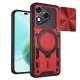 Techsuit - CamGuard Pro tok - Honor 400 Lite - Piros