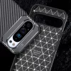 Techsuit - CarbonFiber szilikon tok - Google Pixel 10 Pro XL - Fekete