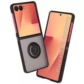 Techsuit - Glinth - Samsung Galaxy Z Flip7 - Fekete