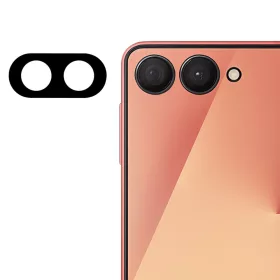   Techsuit - Full Camera - Kameravédő üvegfólia - Samsung Galaxy Z Flip 7 - Fekete