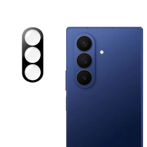 Techsuit - Full Camera Glass - Samsung Galaxy Z Fold7 - Black