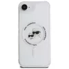 Karl Lagerfeld - IML MagSafe (KLHMPSE4HLSKCH) - iPhone 16e / iPhone 17e - Fehér Fém Karl&Choupette Fej