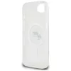 Karl Lagerfeld - IML MagSafe (KLHMPSE4HLSKCH) - iPhone 16e / iPhone 17e - Fehér Fém Karl&Choupette Fej