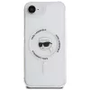 Karl Lagerfeld - IML MagSafe (KLHMPSE4HLSKIH) - iPhone 16e / iPhone 17e - White Karl's Head