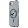 Karl Lagerfeld - IML MagSafe (KLHMPSE4HLSKCK) - iPhone 16e / iPhone 17e - Metal Karl&Choupette Head