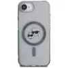 Karl Lagerfeld - IML MagSafe (KLHMPSE4HLSKCK) - iPhone 16e / iPhone 17e - Metal Karl&Choupette Head