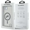 Karl Lagerfeld - IML MagSafe (KLHMPSE4HLSKCK) - iPhone 16e / iPhone 17e - Metal Karl&Choupette Head