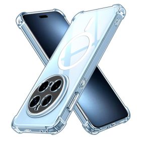   Techsuit - Schockproof Átlátszó Szilikon Magsafe tok - Honor Magic7 Pro - Átlátszó