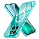 Techsuit - Shockproof Átlátszó Szilikon Magsafe tok - Honor X8c - Átlátszó