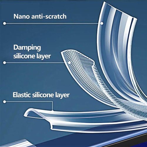 Techsuit - Schockproof Átlátszó Szilikon Magsafe tok - Honor 400 Lite - Átlátszó