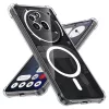 Techsuit - Shockproof Átlátszó Szilikon Magsafe tok - Nothing Phone (3a) Pro - Átlátszó