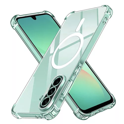 Techsuit - Shockproof Átlátszó Szilikon Magsafe tok - Samsung Galaxy A26 5G - Átlátszó