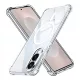 Techsuit - Shockproof Átlátszó Szilikon Magsafe tok - Samsung Galaxy S25 Edge - Átlátszó