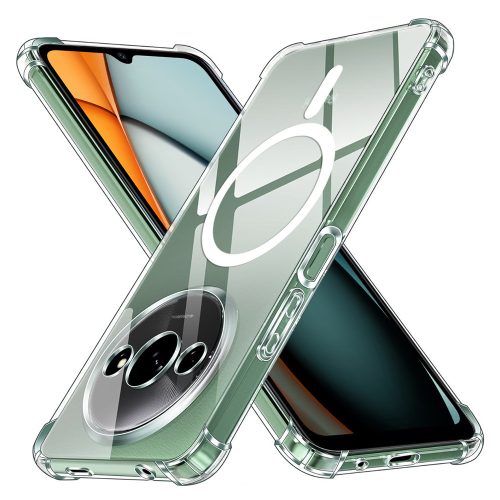 Techsuit - Schockproof Átlátszó Szilikon Magsafe tok - Xiaomi Redmi A3 / Redmi A3x - Átlátszó