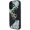 Guess - Hardcase 4G Grained Roses Big Logo (GUHCP16SPGROP4MK) - iPhone 16 - Black