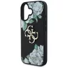 Guess - Keménytok 4G Szemcsézett Rózsás Nagy Logó (GUHCP16SPGROP4MK) - iPhone 16 - Fekete