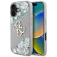 Guess - Keménytok 4G Szemcsézett Rózsás Nagy Logó (GUHCP16SPGROP4MU) - iPhone 16 - Lila