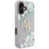 Guess - Hardcase 4G Grained Roses Big Logo (GUHCP16SPGROP4MU) - iPhone 16 - Purple