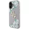 Guess - Keménytok 4G Szemcsézett Rózsás Nagy Logó (GUHCP16SPGROP4MU) - iPhone 16 - Lila