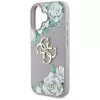 Guess - Hardcase 4G Grained Roses Big Logo (GUHCP16SPGROP4MU) - iPhone 16 - Purple