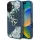 Guess - Hardcase 4G Grained Roses Big Logo (GUHCP16SPGROP4MB) - iPhone 16 - Blue