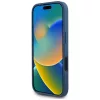 Guess - Keménytok 4G Szemcsézett Rózsás Nagy Logó (GUHCP16SPGROP4MB) - iPhone 16 - Kék