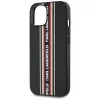 Karl Lagerfeld - Saffiano Athleisure Stripes Cord (KLHCP15SPAMSCNSR) - iPhone 15 - Red