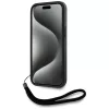 Karl Lagerfeld - Saffiano Athleisure Stripes Cord (KLHCP15SPAMSCNSR) - iPhone 15 - Red