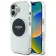 Guess - IML Fém Színes Kör MagSafe (GUHMP16SHTDRCEDK) - iPhone 16 - Fekete