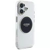 Guess - IML Fém Színes Kör MagSafe (GUHMP16SHTDRCEDK) - iPhone 16 - Fekete