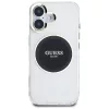 Guess - IML Fém Színes Kör MagSafe (GUHMP16SHTDRCEDK) - iPhone 16 - Fekete