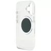 Guess - IML Fém Színes Kör MagSafe (GUHMP16SHTDRCEDK) - iPhone 16 - Fekete