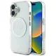 Guess - IML Fém Színes Kör MagSafe (GUHMP16SHTDRCEDH) - iPhone 16 - Fehér