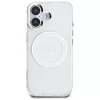 Guess - IML Fém Színes Kör MagSafe (GUHMP16SHTDRCEDH) - iPhone 16 - Fehér