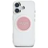Guess - IML Fém Színes Kör MagSafe (GUHMP16SHTDRCEDP) - iPhone 16 - Rózsaszín
