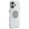 Guess - IML Fém Színes Kör MagSafe (GUHMP16SHTDRCEDG) - iPhone 16 - Szürke