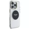 Guess - IML Fém Színes Kör MagSafe (GUHMP16LHTDRCEDK) - iPhone 16 Pro - Fekete