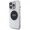 Guess - IML Fém Színes Kör MagSafe (GUHMP16LHTDRCEDK) - iPhone 16 Pro - Fekete