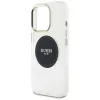 Guess - IML Fém Színes Kör MagSafe (GUHMP16LHTDRCEDK) - iPhone 16 Pro - Fekete