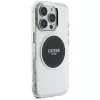 Guess - IML Fém Színes Kör MagSafe (GUHMP16XHTDRCEDK) - iPhone 16 Pro Max - Fekete